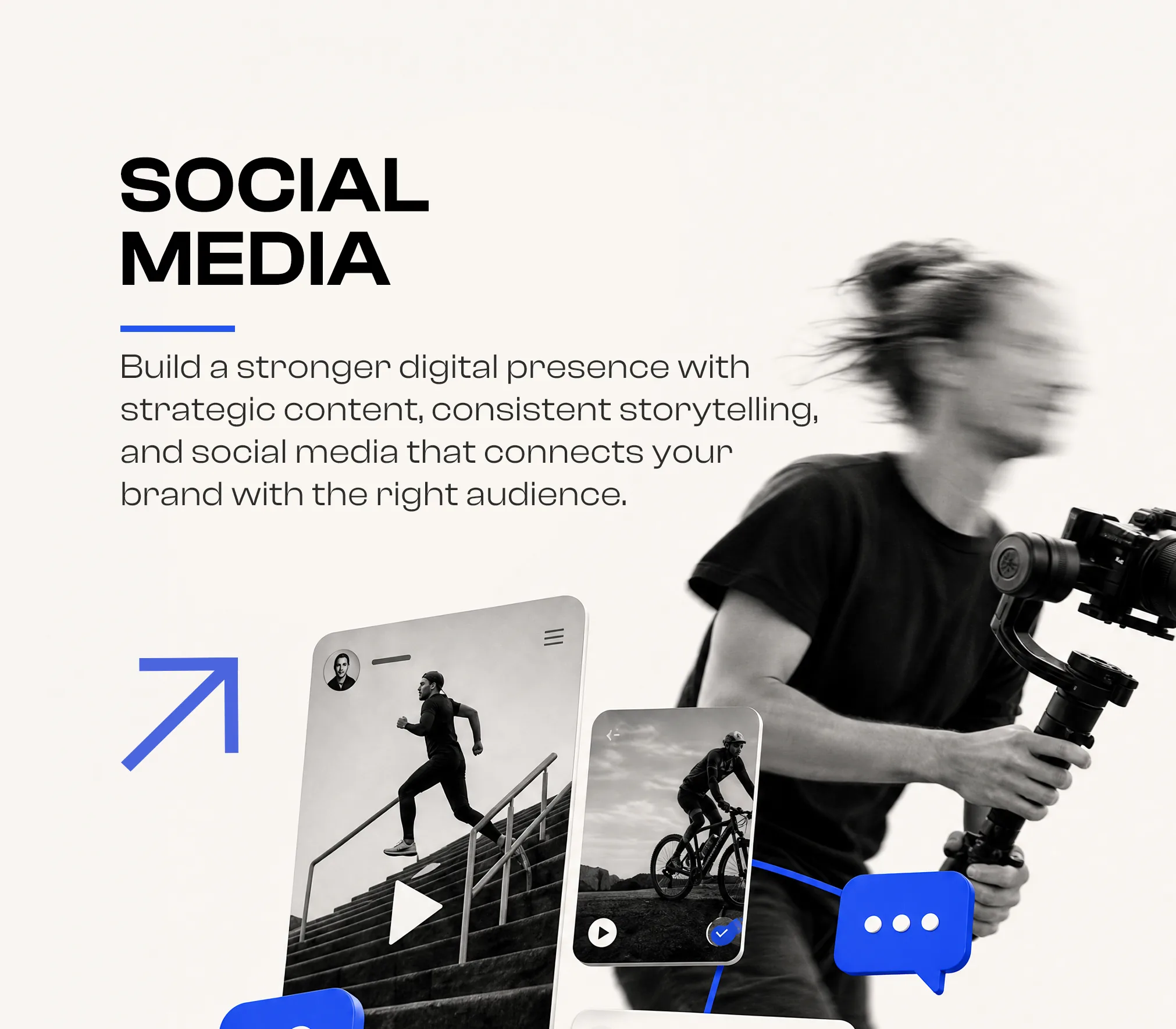 Always-on social presence — Social Media