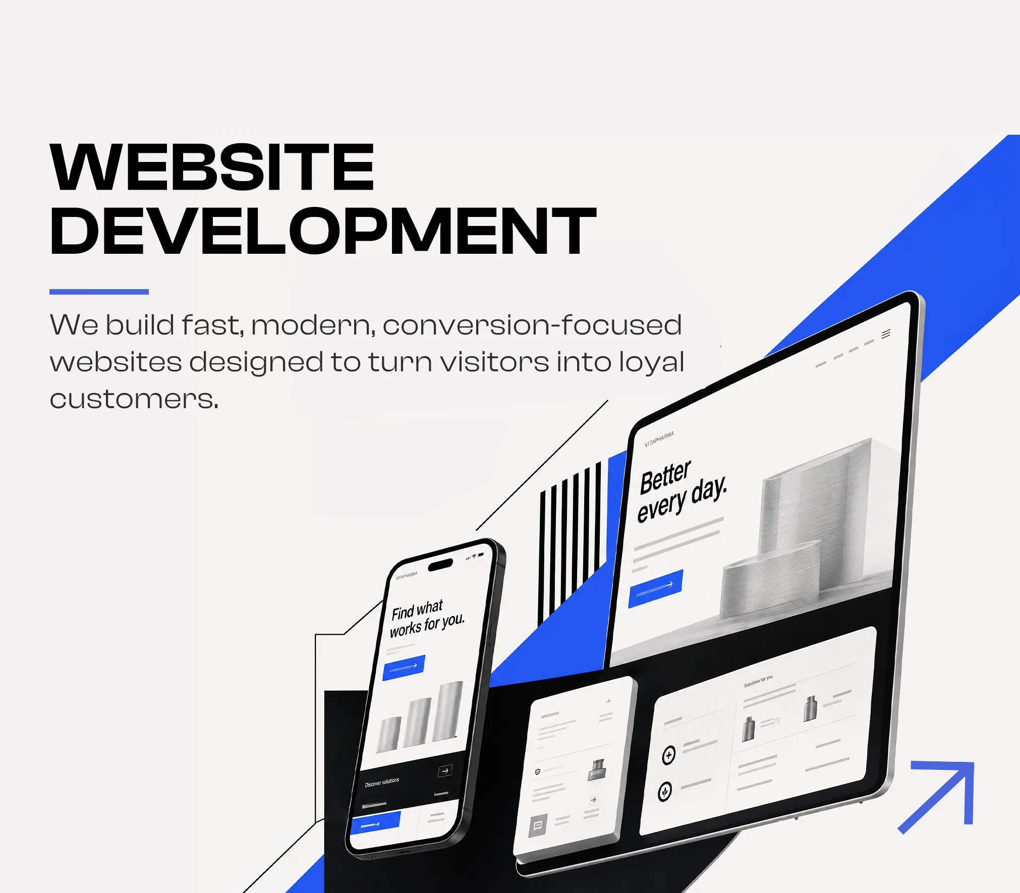 Conversion-focused websites — Website Development